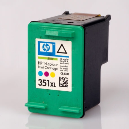 Empty cartridge HP® CB338 POUR HP351XL