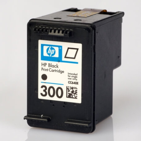 Cartucho vacío HP® CC640 para HP300 Negro