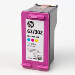 Cartucho vacío HP® E5Z01A para HP63/302 Color INSTANT INK BIG