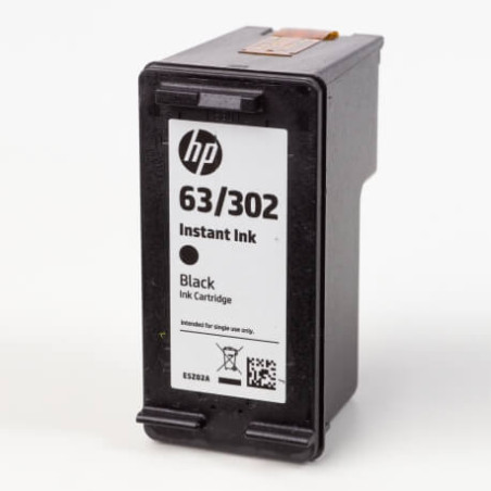 Cartucho vacío HP® E5Z02A para HP63/302 Negro INSTANT INK BIG