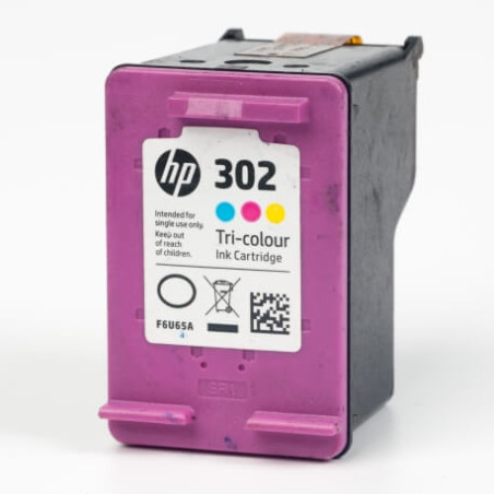 C. vide HP® F6U65AE POUR HP302 COULEUR