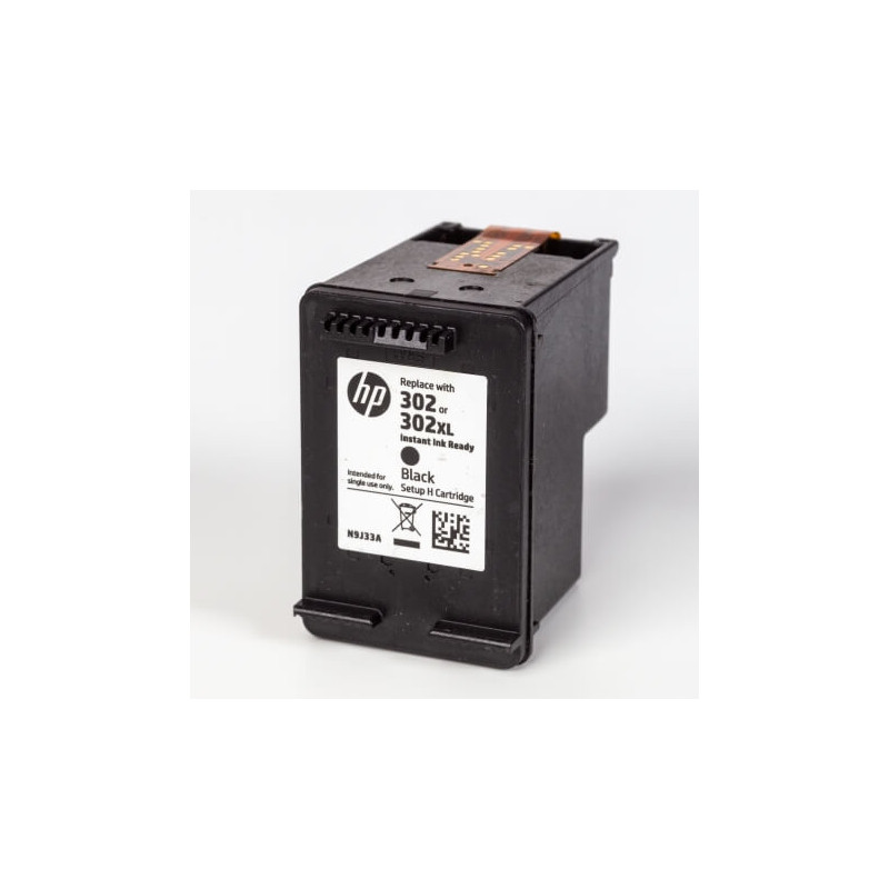 Cartucho vacío HP® F6U66AE para HP302 Negro  INSTANT INK - SETUP H