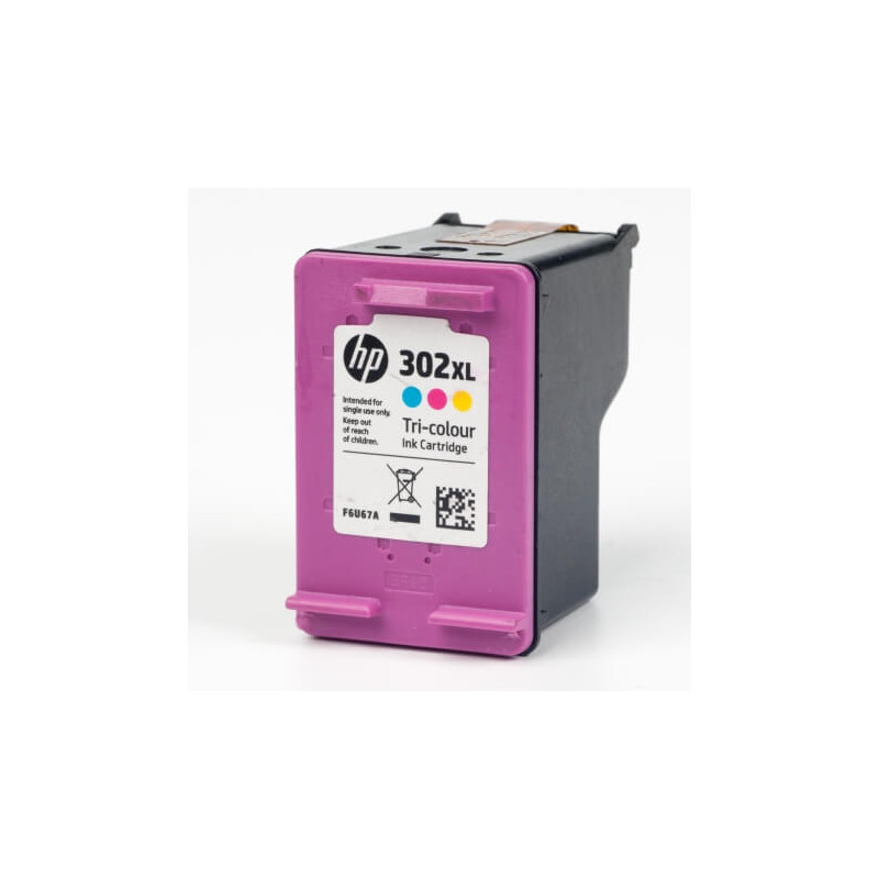 C. vide HP® F6U67AE POUR HP302XL COULEUR