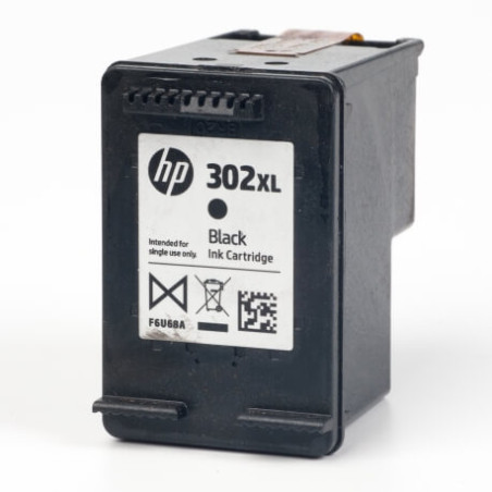 Empty cartridge HP® F6U68AE POUR HP302XL BLACK