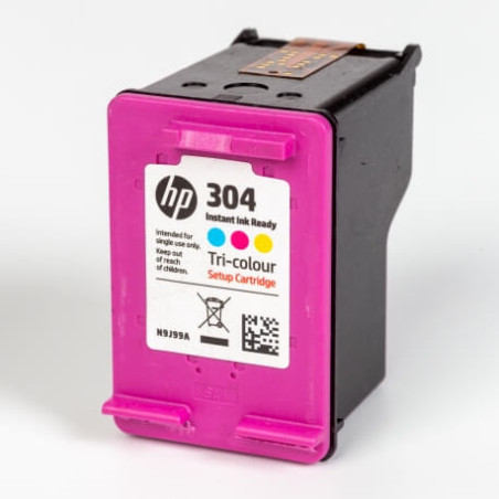 C. vide HP® N9K05AE POUR HP304 COULEUR INSTANT INK - SETUP H