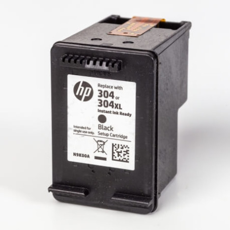 C. vide HP® N9K06AE POUR HP304 BLACK INSTANT INK - SETUP H