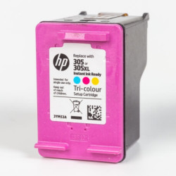 Empty cartridge HP® for HP305 Color INSTANT INK - SETUP H