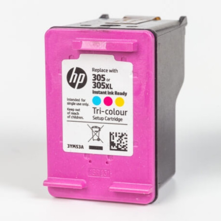 C. vide HP® POUR HP305 COULEUR INSTANT INK - SETUP H