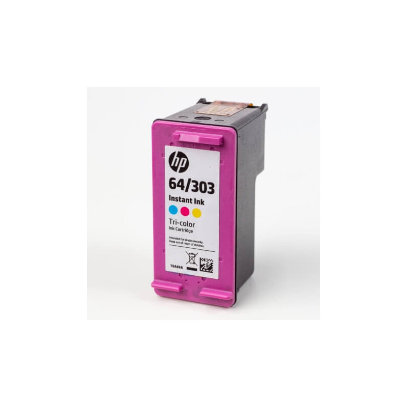 C. vide HP® POUR HP64/303 COULEUR INSTANT INK BIG