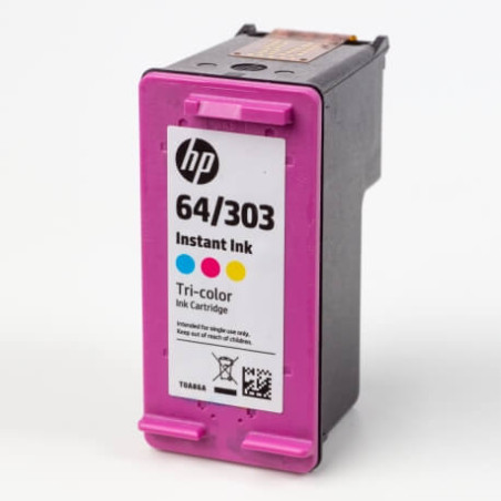 Cartucho vacío HP® para HP64/303 Color INSTANT INK BIG