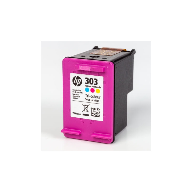 Cartucho vacío HP® T6N01AE para HP303 Color INSTANTINK