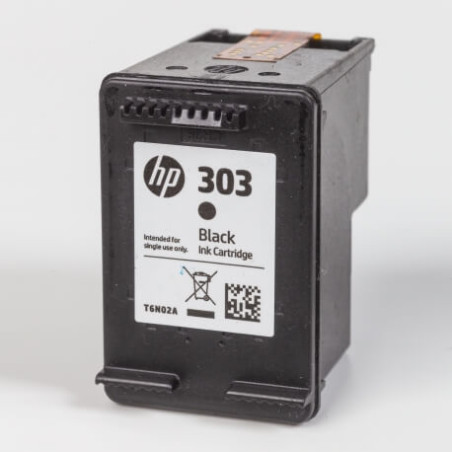 C. vide HP® T6N02AE POUR HP303 BLACK