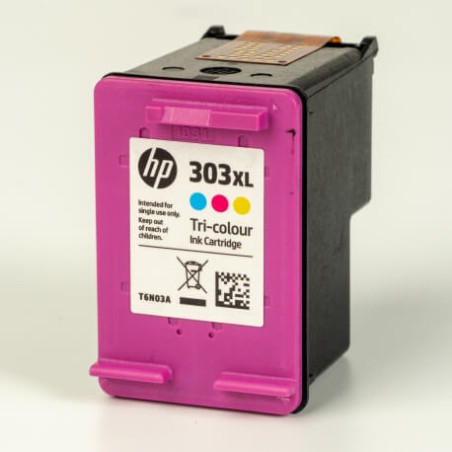 C. vide HP® T6N03AE POUR HP303XL COULEUR