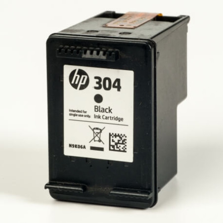 C. vide HP® N9K06AE POUR HP304 BLACK