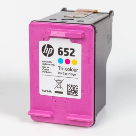 C. vide HP® F6V24AE POUR HP652 COULEUR