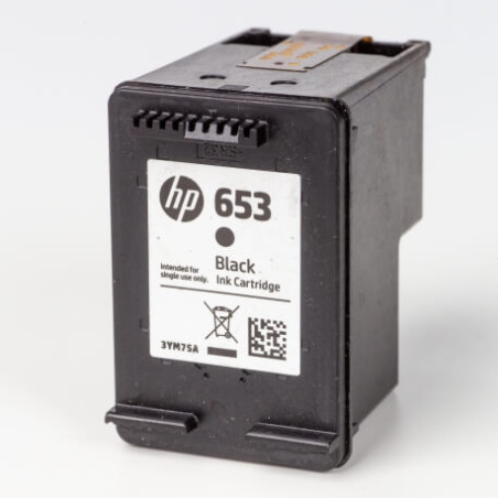 C. vide HP® HP 653 BLACK