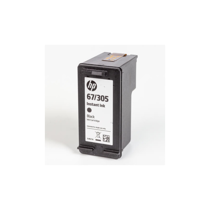 C. vide HP® POUR HP67/305 BLACK INSTANT INK BIG