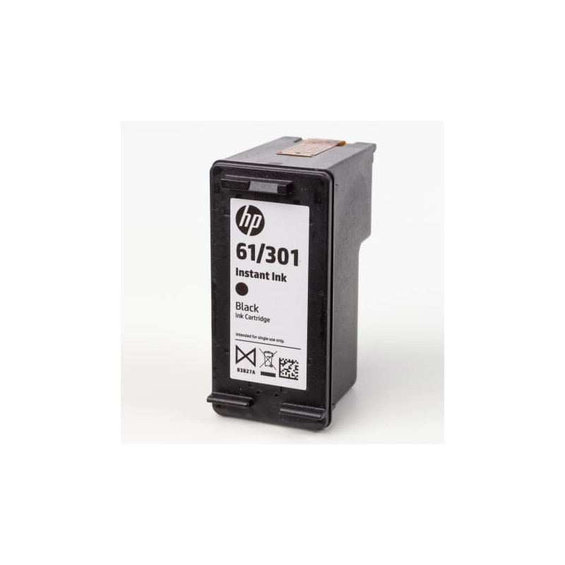Empty cartridge HP® B3B27A for HP61/301 BLACK INSTANT INK BIG