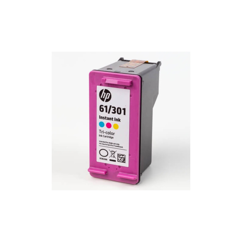 C. vide HP® B3B28A POUR HP61/301 BLACK INSTANT INK BIG