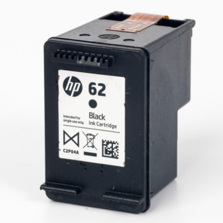 Empty cartridge HP® C2P04AE POUR HP62 BLACK