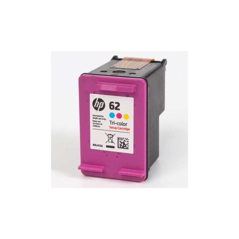C. vide HP® C2P06AE POUR HP62 COULEUR