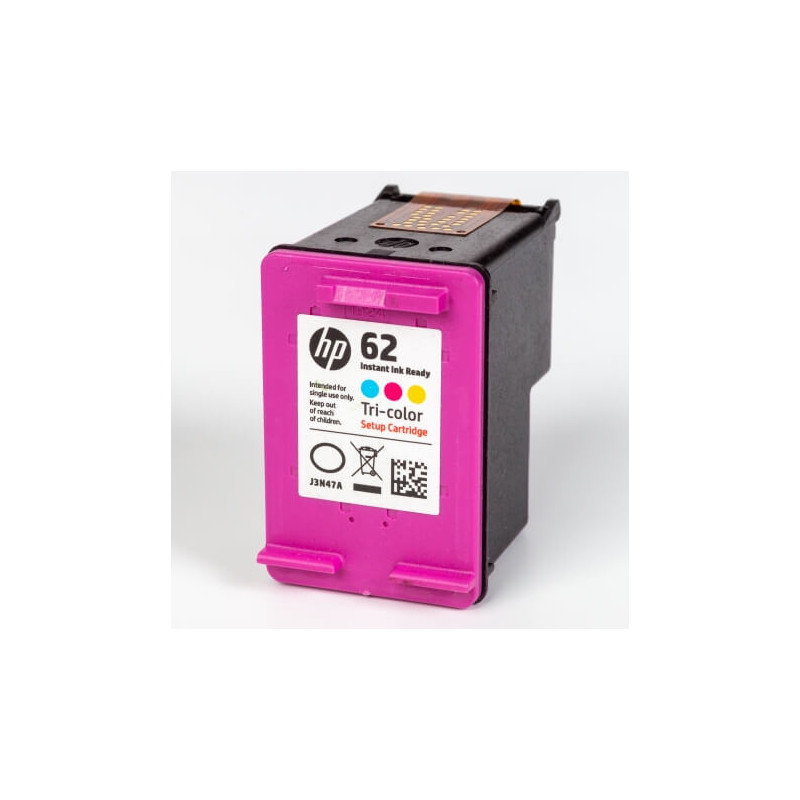 Empty cartridge HP® C2P06AE for HP62 Color  INSTANT INK