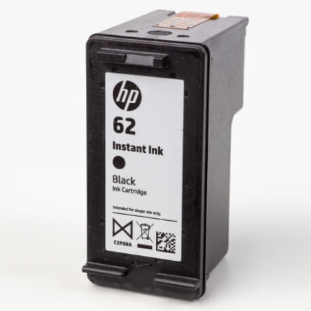 Empty cartridge HP® C2P08A for HP62 BLACK INSTANT INK BIG