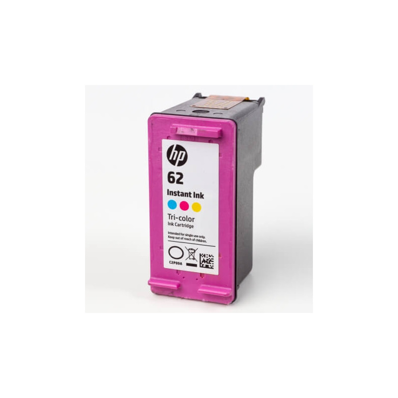Cartucho vacío HP® C2P09A para HP62 Color INSTANT INK BIG