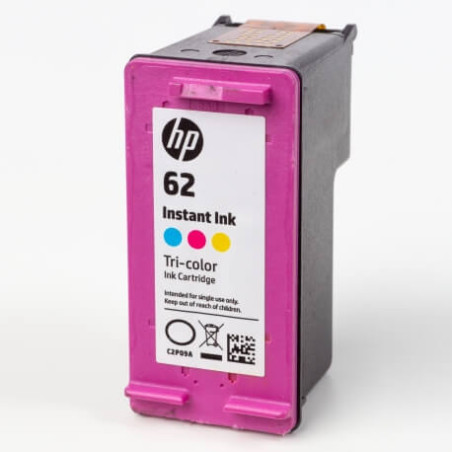 C. vide HP® C2P09A POUR HP62 COULEUR INSTANT INK BIG